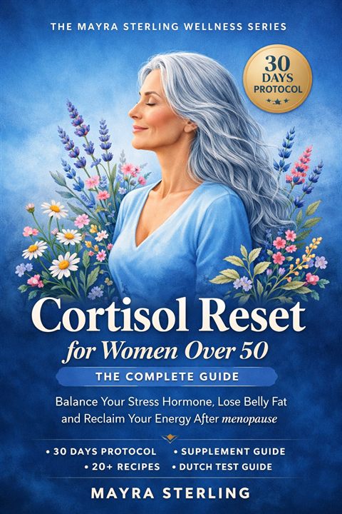 Cover of Cortisol Reset for Women Over 50 by Mayra Sterling