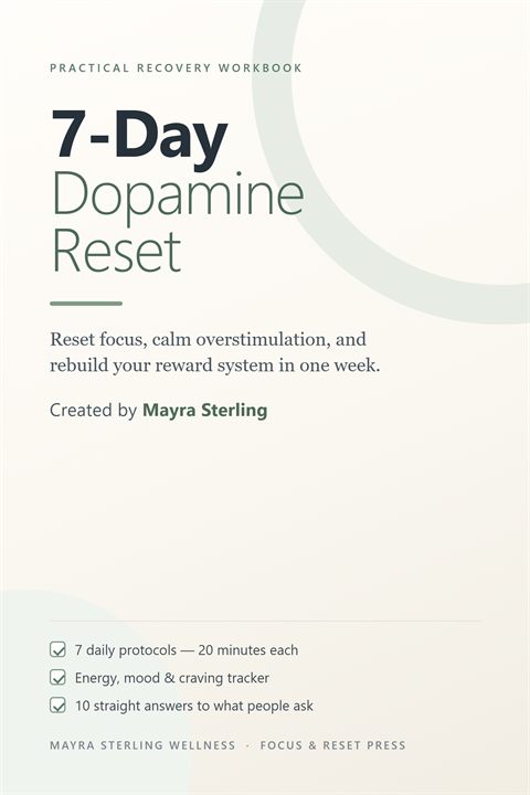 7-Day Dopamine Reset Workbook